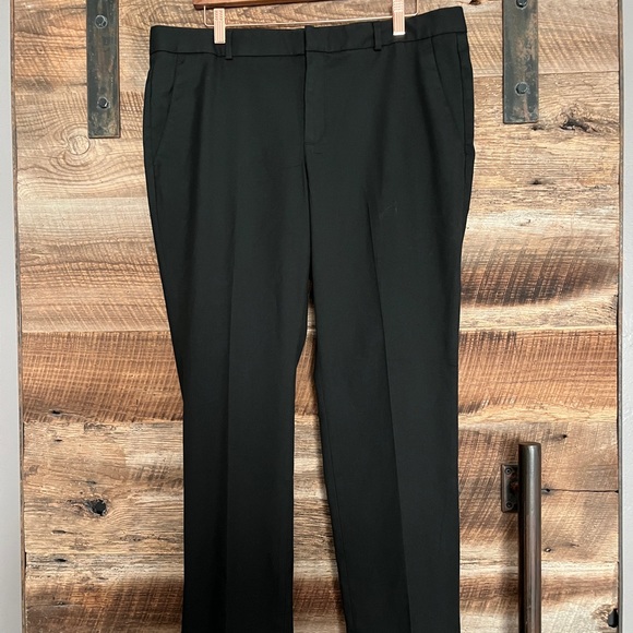 Banana Republic Ryan straight leg trousers slacks black - Picture 2 of 6